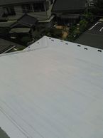 30年7月完了町田市成瀬大屋根塗装、下屋根横暖ル－フ工事
